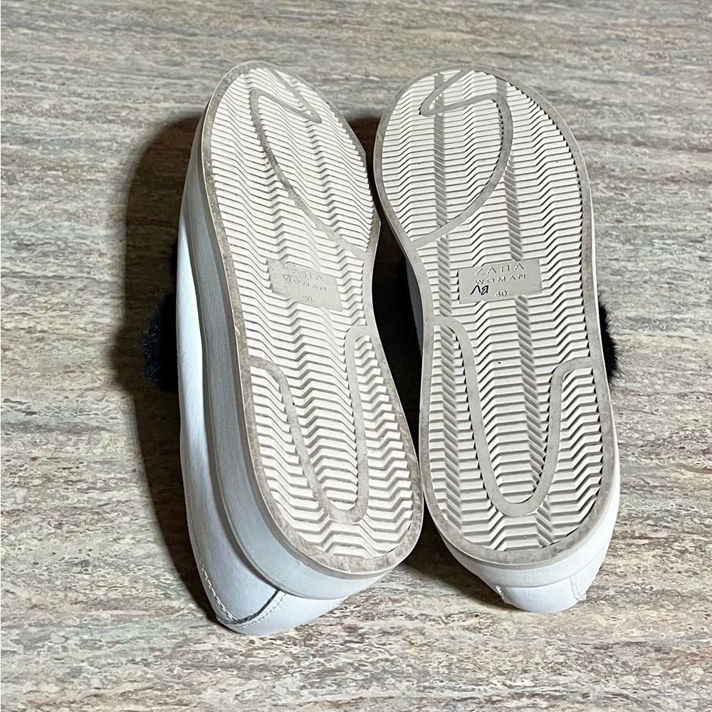 Zara Woman sneakers with plush and Sherpa - Picture 16 of 16
